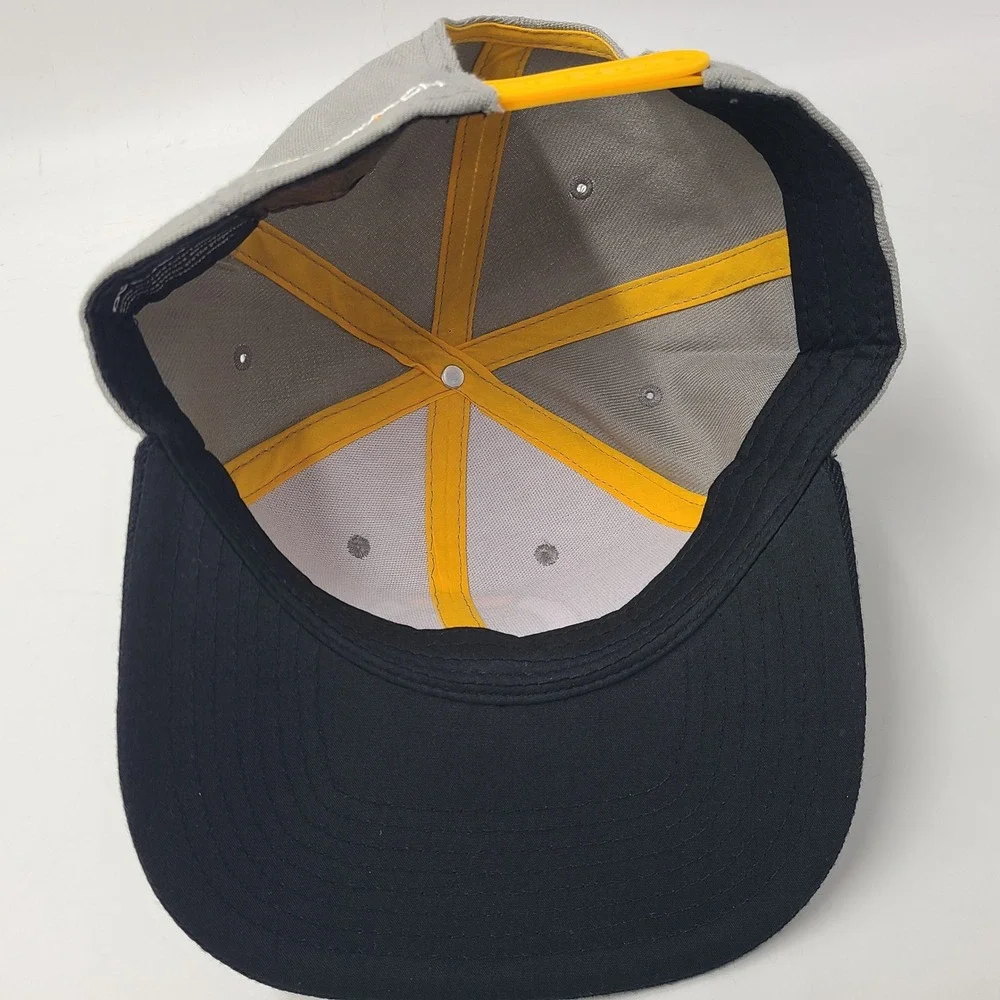 Overwatch Hat Snapback Blizzard Entertainment Gray Black Video Game Wool Blend